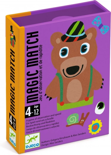 DJECO Magic Match Card Game