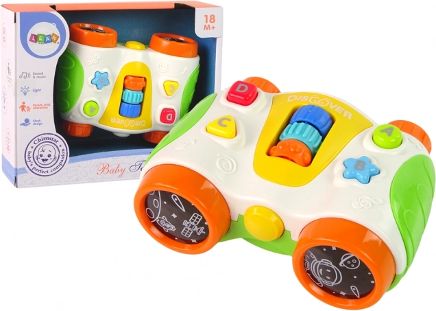 Interactive children's telescope with lights and sounds BABY TELESCOPE