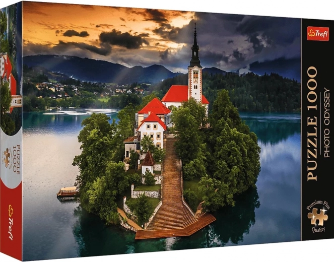 TREFL Premium Plus Photo Odyssey Puzzle – Lake Bled, 1000 Pieces