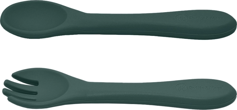 Ergonomic cutlery and soothing teether