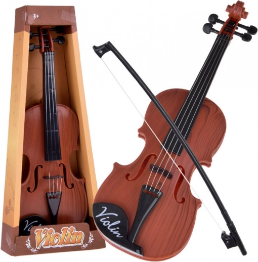 Műanyag hegedű vonóval gyerekeknek, 42 cm – Ci