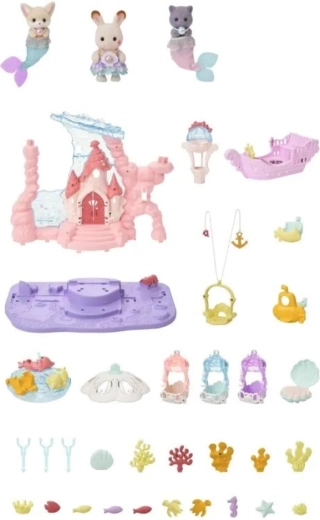 Tre personaggini in velluto con articolazioni mobili