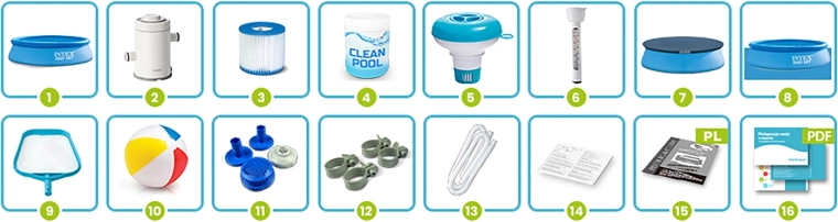 Robusta struttura in PVC a 3 strati