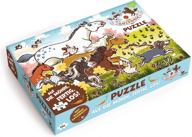 Magellan Puzzle Oat Squad Carrot Chase 200 pieces