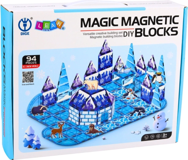 94 translucent pieces for 2D and 3D creations