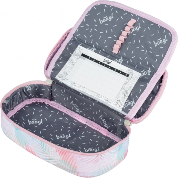 Matching pencil case and drawstring bag for a perfect set