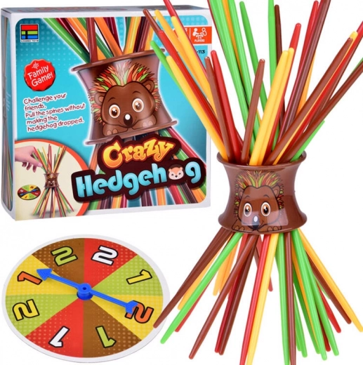 Skill Game Crazy Hedgehog Colorful Sticks