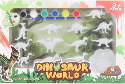 Schilderset met dinosaurussen voor kinderen