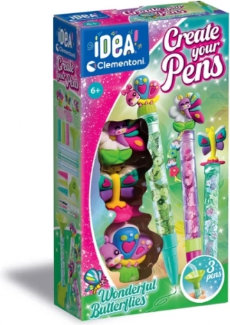 creative set for making pens wonderful butterflies
