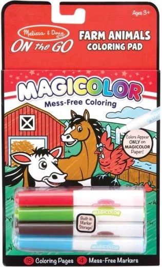 Melissa & Doug Magicolor utazó színező – Farm
