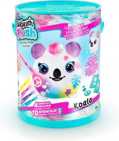 Kit créatif Airbrush Squish Pals Paint Can