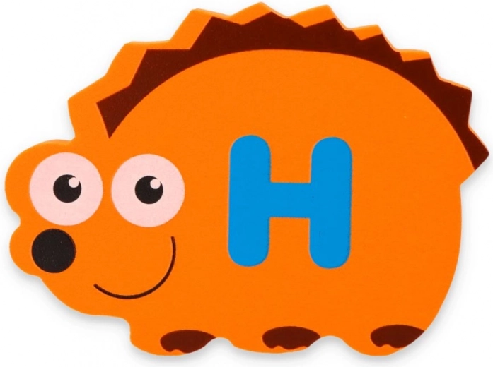 Učení abecedy hrou ve vaně