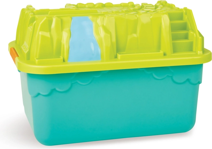 Boîte de rangement faisant partie du décor de jeu