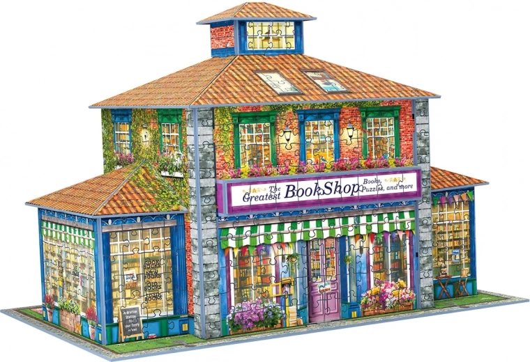 Eurographics 3D Puzzle Bookshop 1389 pieces