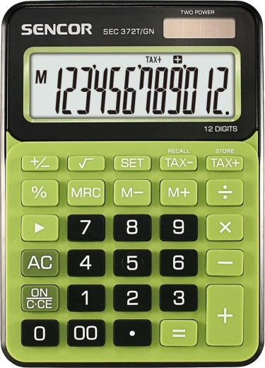 Bureaucalculator met 12-cijferig LCD-scherm