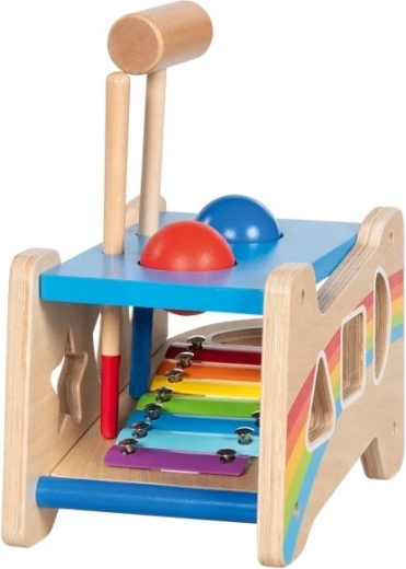 Glasbena zabava z izvlečnim ksilofonom