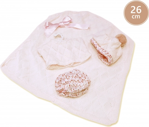 Odjeća za lutku bebe New Born 26 cm