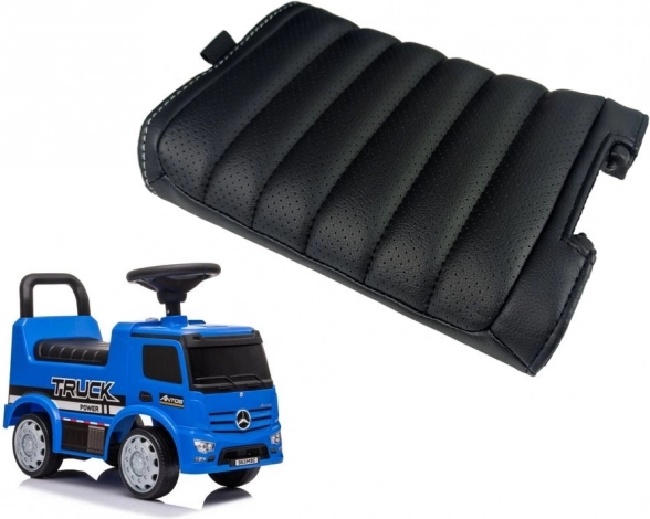 Seat for balance bike Mercedes Antos 656 made of eco-leather