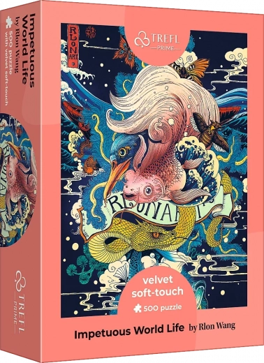 Trefl puzzle Velvet Soft Touch: Untamed World of Life 500 pieces (UFT)