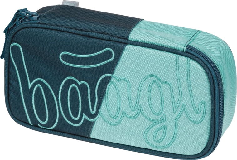 Trousse, banane et housse d’ordinateur au design assorti