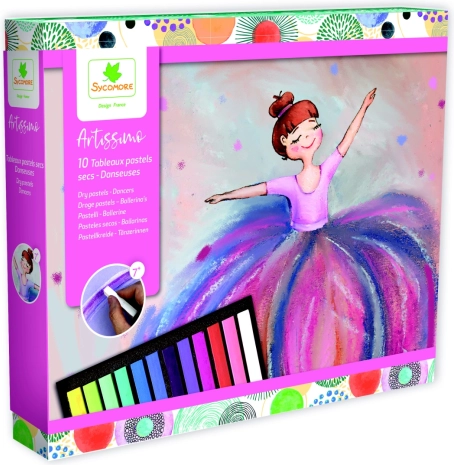 Artissimo - Creatieve Set Met Droog Pastel Dansers
