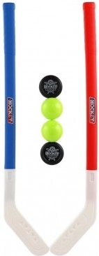 Children's Plastic Hockey Stick with Puck and Ball