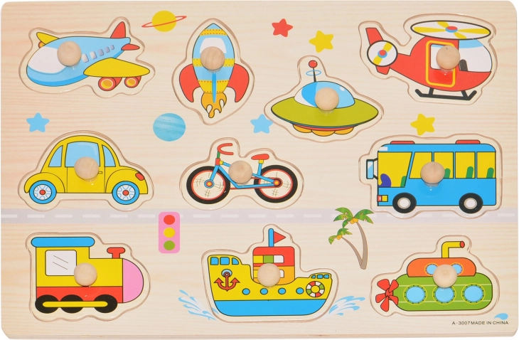 Wooden Traffic Puzzle
