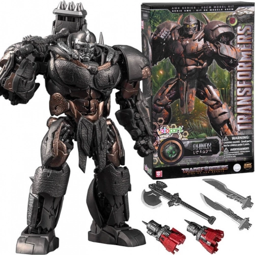 Transformers Rhinox action figure 20 cm AMK series with bonus weaponry