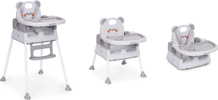 3 i 1: høj, lav og stolforhøjer