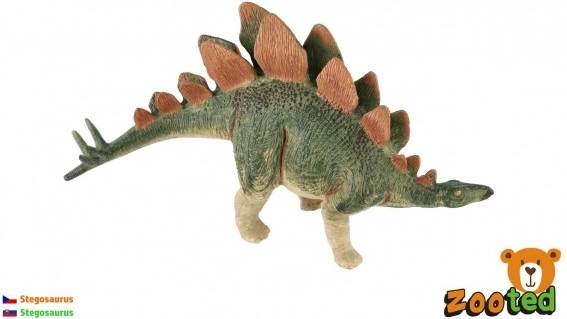 Plastic Dinosaur Model Stegosaurus 17 cm