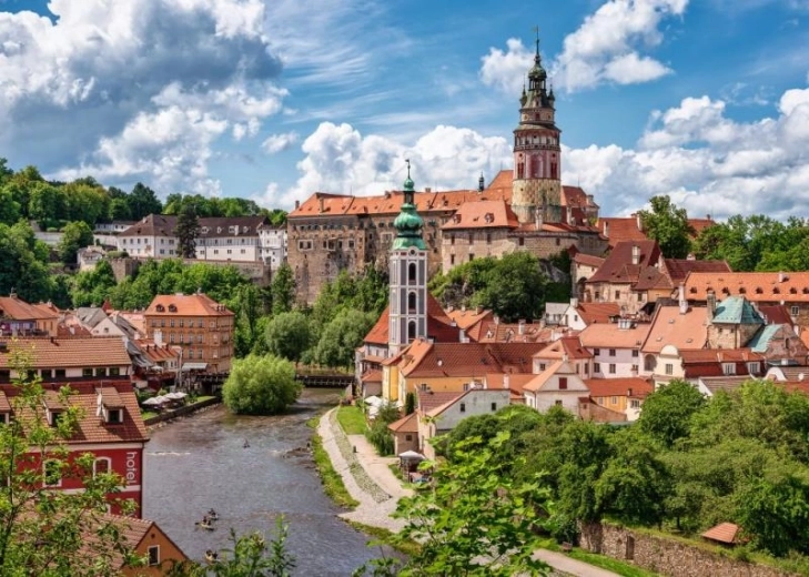 Puzzle Český Krumlov 1000 pieces