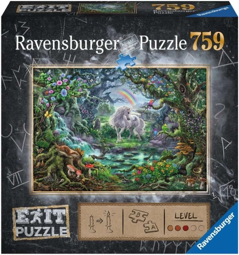 Ravensburger puzzle Exit: Unicorn 759 pcs