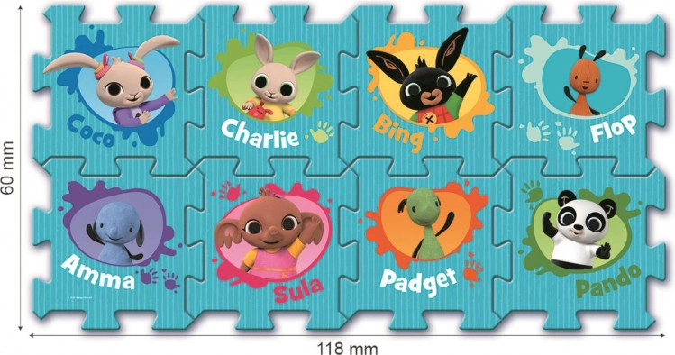 TREFL Bing Foam Puzzle – Soft Play Mat