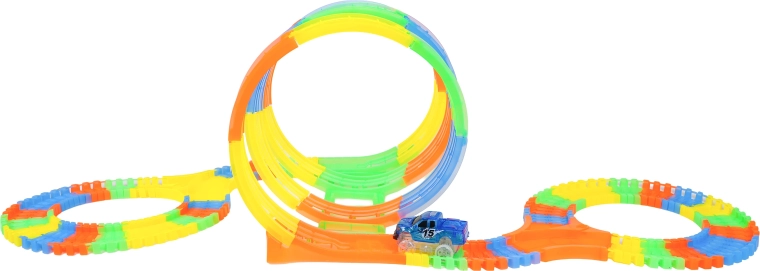 Svietiaca dráha a LED autíčko