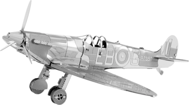 Metal 3D Puzzle Supermarine Spitfire Airplane