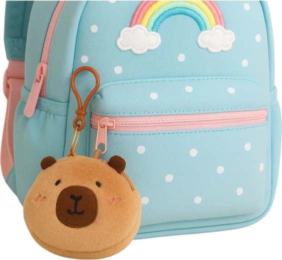 Practical clip for backpack and keys