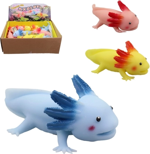 Rubber Axolotl 12 cm