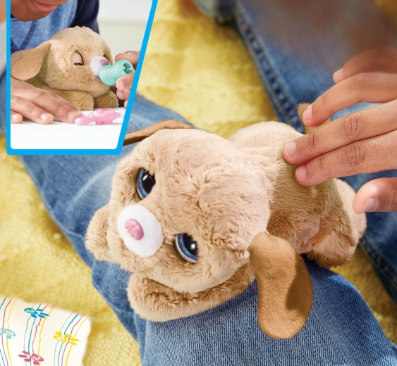 Petting that triggers contented sounds