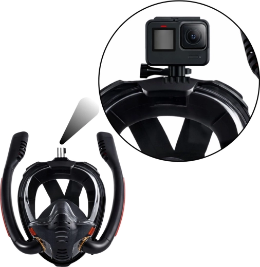 Supporto per camera e tubi pieghevoli