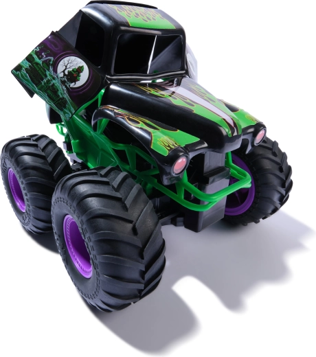 Large rubber wheels for off-road traction