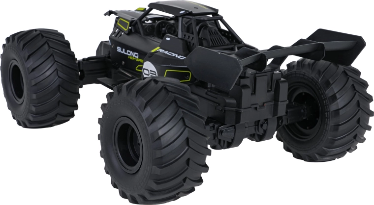 Sospensioni ammortizzate e grandi pneumatici in gomma