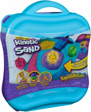 KINETIC SAND pokretni kalupi – kreativni set s kinetičkim pijeskom (453 g)