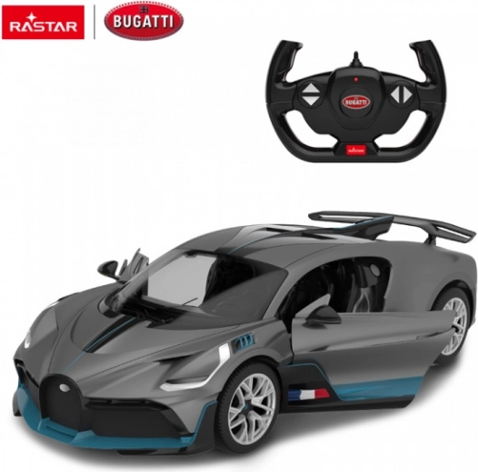 Bugatti Divo strieborné RC auto 1:14 od Rastar