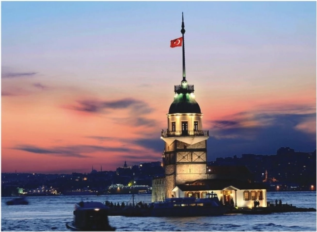Puzzle ANATOLIAN Maiden’s Tower, Turkey 1000 pieces