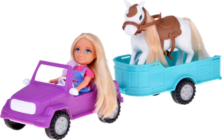 Terreinwagen met afneembare aanhanger