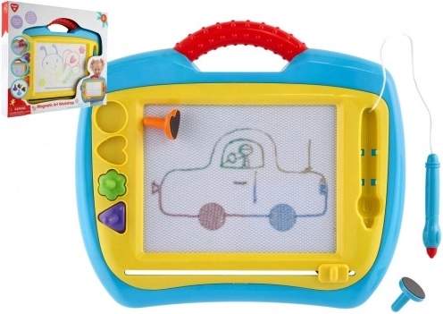 Magnetic drawing board for kids 20 × 15 cm