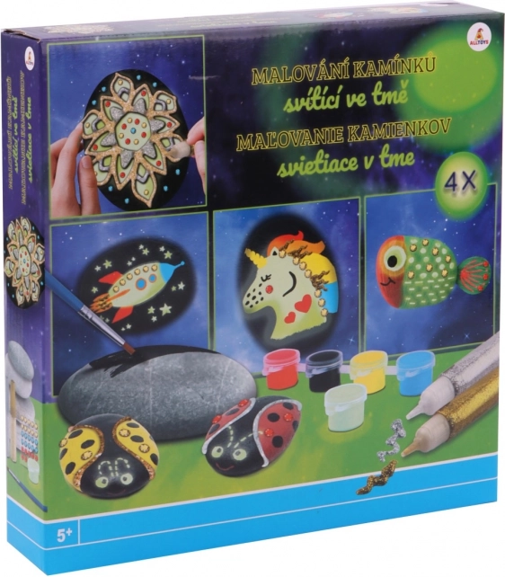 Glow-in-the-Dark Rock Painting – Creative Kit for Kids