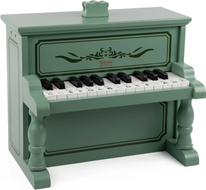 Piano en bois Classic World avec manuel