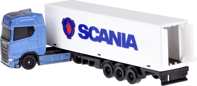 Metal cab and detachable trailer