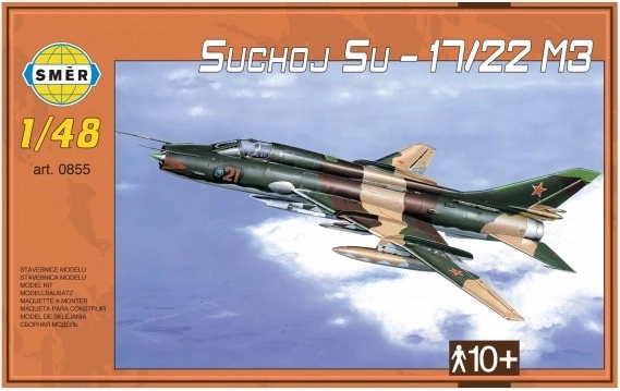 Műanyag makett Szuhoj Su-17/22 M3 1:48